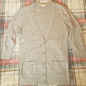 Loft grey cardigan